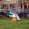 9ft. Airblown® Inflatable Animated Halloween Shark Snack Scene